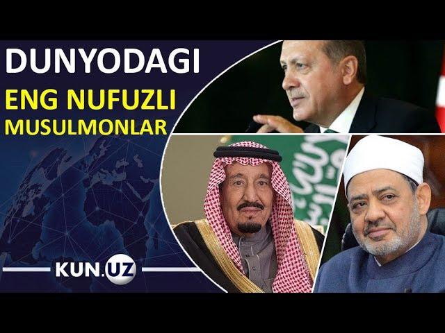 ENG NUFUZLI MUSULMONLAR MA'LUM QILINDI