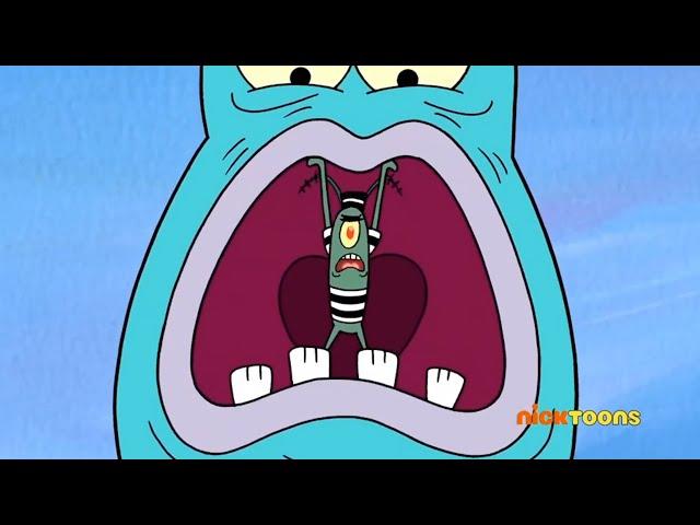 SpongeBob - Every Time Plankton Gets Eaten