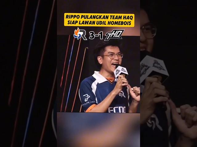 TAUNTING RIPPO KALAHKAN TEAM HAQ MPL MALAYSIA S13 #mplmys13 #mlbb