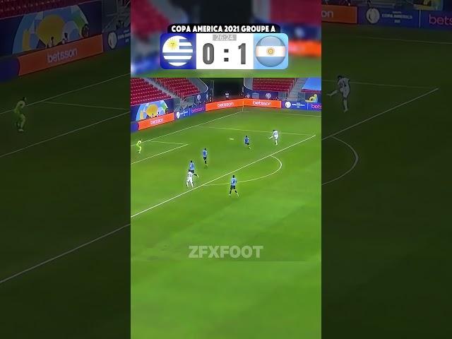 uruguay vs argentina copa america 2021