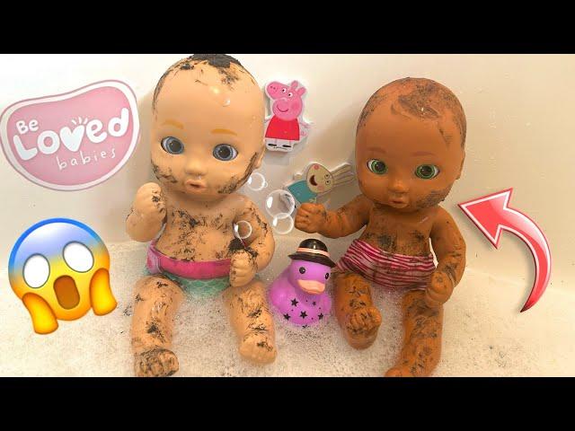 NEW Be loved babies dolls swimming in the Bath 