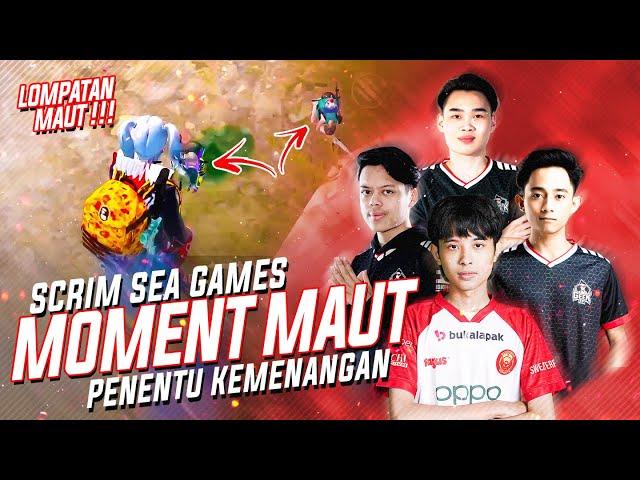 SCRIM SEA GAMES !! JUMP SHOOT MAUT UHIGH JADI PENENTU KEMENANGAN TEAM ?  UHIGH PUBG MOBILE