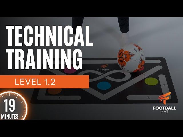 FOOTBALL MAT TECHNICAL TRAINING - LEVEL 1.2