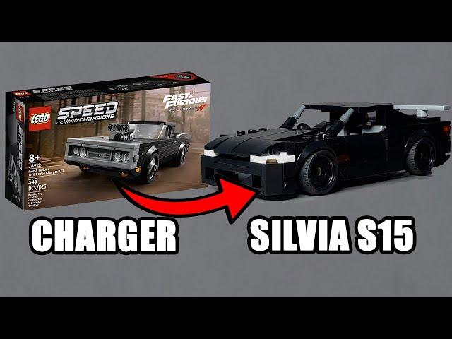 76912 Nissan Silvia S15 - Lego Speed Champions Alternative MOC Tutorial