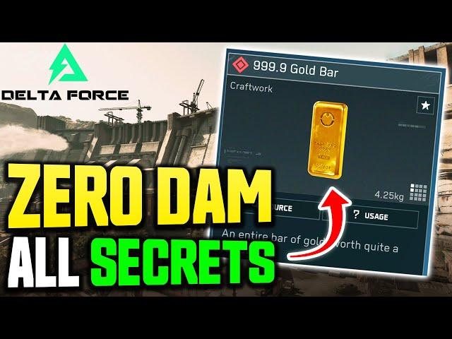 DELTA FORCE Hawk Ops Map Guide - Zero Dam ALL SECRET Locations // Extraction Tips & Tricks