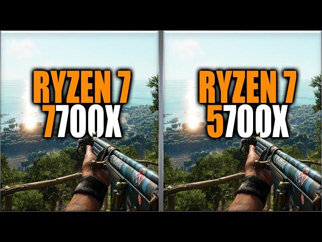 7700X vs 5700X Benchmarks | 15 Tests - Tested 15 Games and Applications