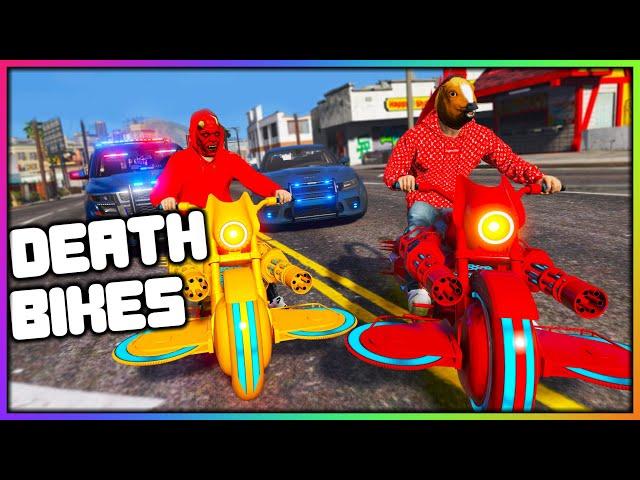 GTA 5 Roleplay -DEATH BIKES DESTORY COPS | RedlineRP