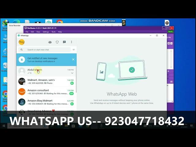 How To Use Botmaster Whatsapp Bulk Sender 2024 - Latest Version Downlaod