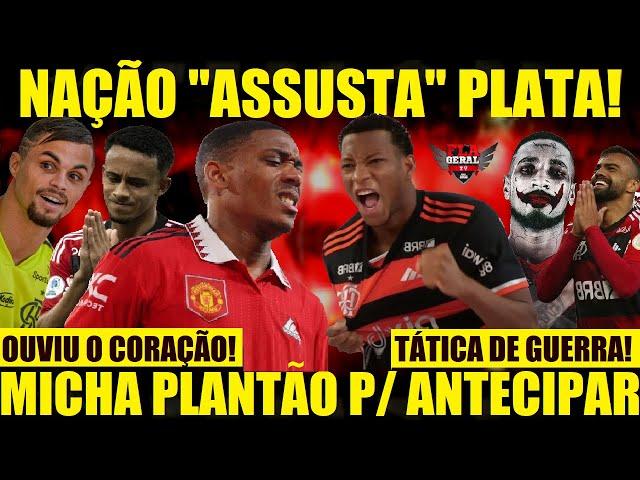 OPERAÇÃO DE "GUERRA"! POR ESSA, PLATA NÃO ESPERAVA! FICOU E RASGOU O CORAÇÃO! CRUZ DE MOLHO FLAMENGO