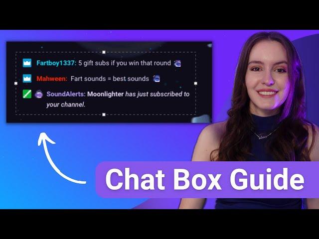 Twitch Chat Overlay Guide [OBS] | Sound Alerts