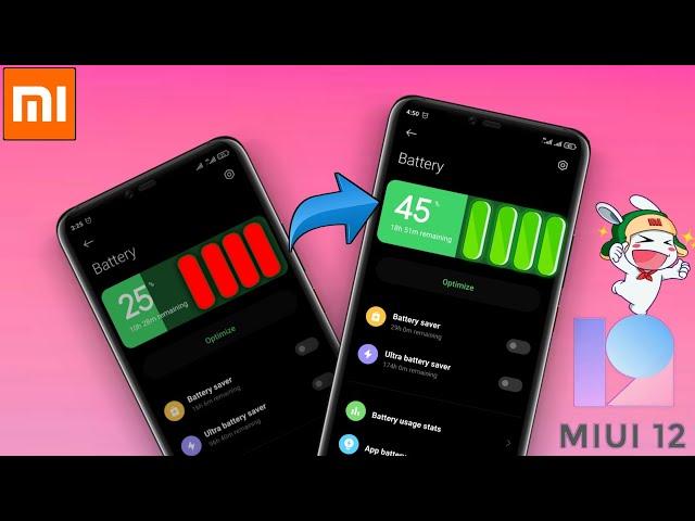 MIUI 12 BOROS BATERAI..?! INI CARANYA BIAR BATERAI XIAOMI ANTI LOWBAT