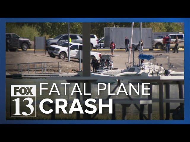 Plane crashes into Utah Lake on approach to Provo Airport