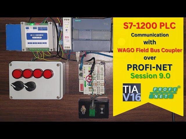 TIA Portal : How to connect WAGO Field bus coupler with S7-1200 PLC using PROFINET Interface TIA