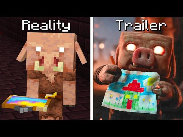 Minecraft Movie : Trailer vs Reality !