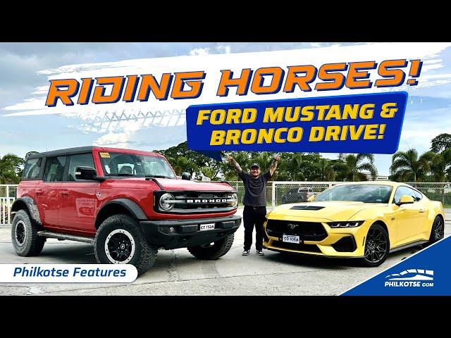 Driving the 2024 Ford Mustang and Ford Bronco! | Philkotse Features