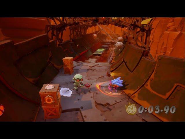 Crash Bandicoot 4: Hit the road DEVELOPER relic (monster time)