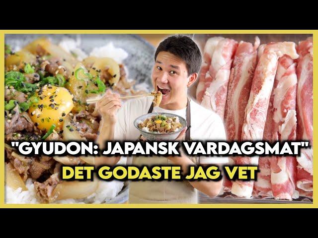 Gyudon: Japansk Risskål med Biff | Filip Poon