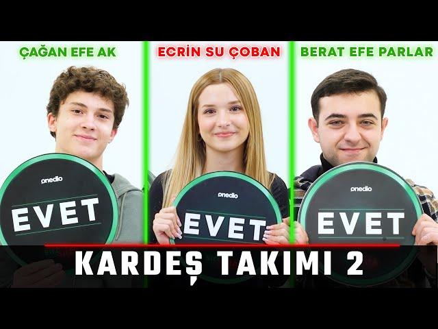 Çağan Efe Ak, Ecrin Su Çoban ve Berat Efe Parlar Sırt Sırta’da! Kardeş Takımı 2