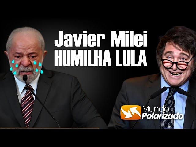 Javier Milei HUMILHA Lula e Presidente Brasileiro vira PIADA INTERNACIONAL