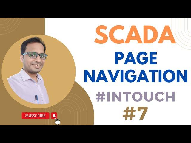 SCADA Tutorial 7 - Page Navigation In Wonderware Intouch SCADA | Page Navigation in SCADA Graphics