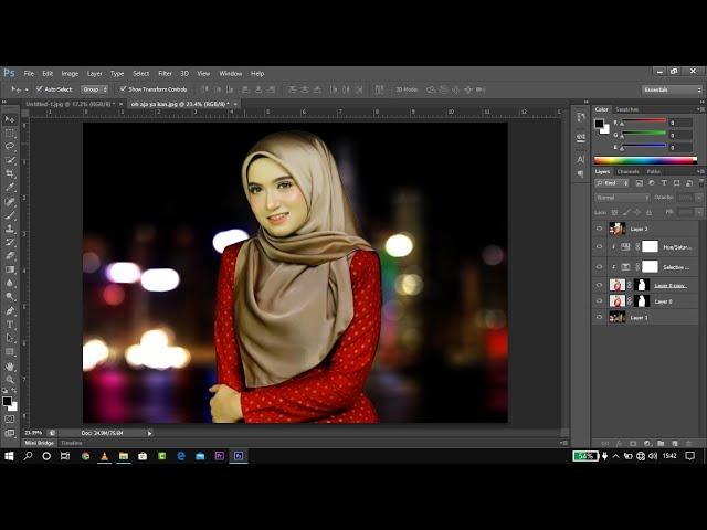 Tips Cara Membuat Efek Background Blur Dan Bokeh Di Photoshop Cs 6