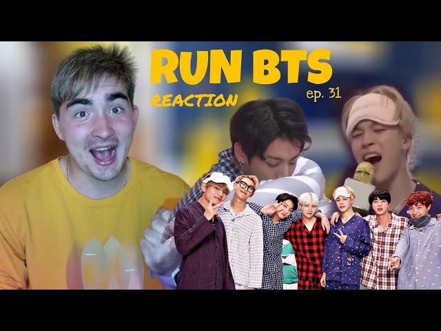 RUN BTS |ep.31| Реакция на Run BTS |Долго спящий Jungkook| У Jimin сдали нервы | Reaction of Run BTS