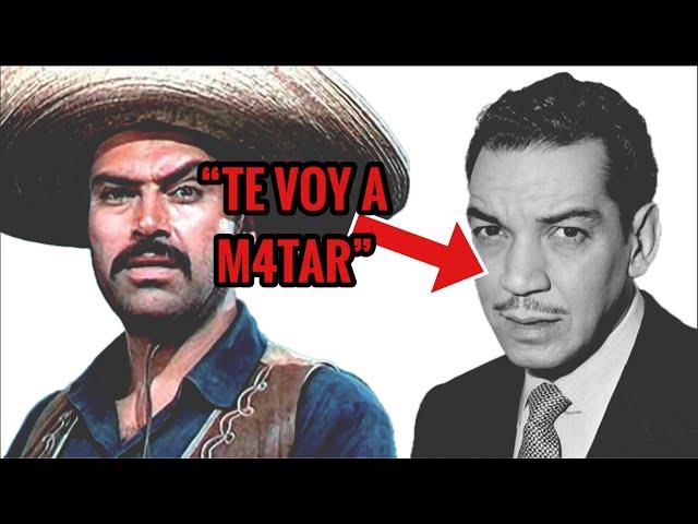 ¿Por qué Pedro Armendáriz 4MENAZÓ a CANTINFLAS? 