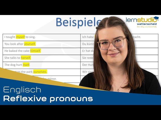 Reflexive pronouns - Englisch Nachhilfe