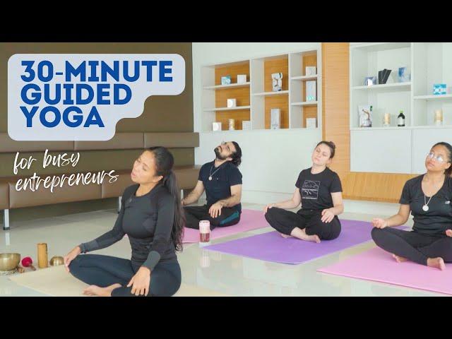 QNET Wellness | 30-Minute Guided Yoga for Busy Entrepreneurs