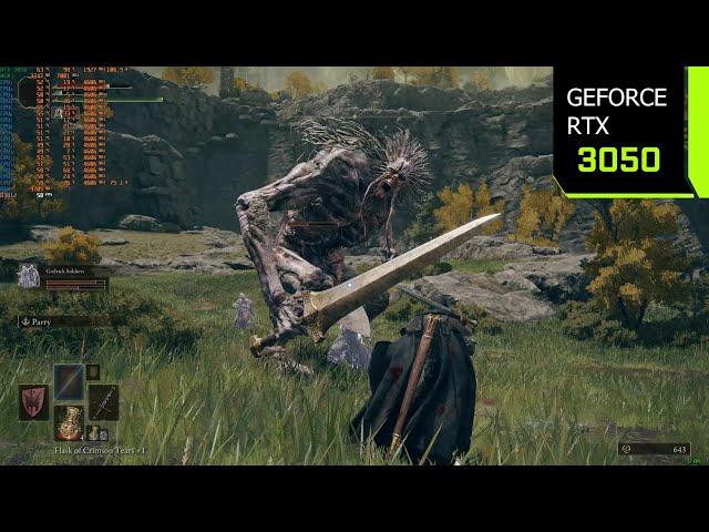 Elden Ring Patch 1.03 | RTX 3050 1080p Maximum Settings | i7 10700F