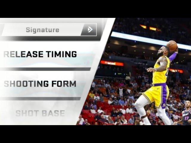 THE KING  LEBRON JAMES BUILD NBA 2K20 MOBILE