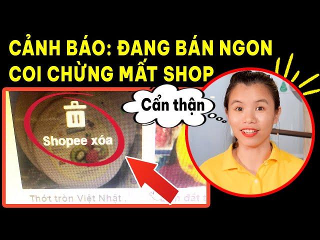 CẢNH GIÁC lúc đang bán ngon, BÀNG HOÀNG Shopee khoá mất | Mở khoá lỗi F02 Shopee