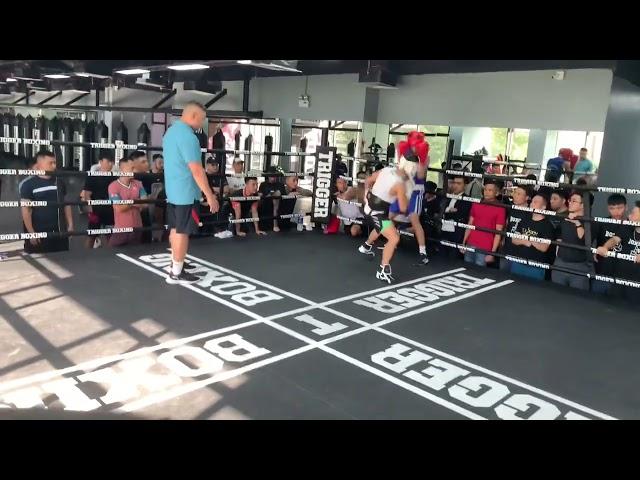 Sparring boxing đường phố Bùi Văn Nhân Hà Nội