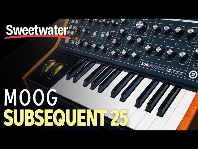 Moog Subsequent 25 Analog Synthesizer — Daniel Fisher
