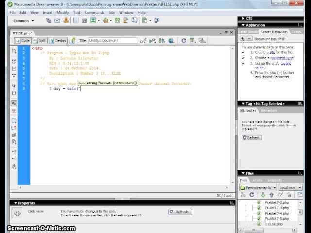 Laresha IK-2B- Tugas Job Sheet Minggu 7 - IFELSE