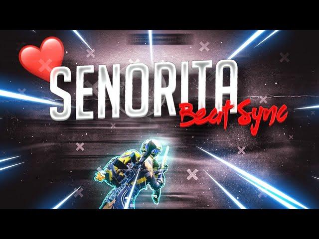 Senorita Pubg Montage || BeatSync Montage ||  Senorita Pubg Gun Sync ||Bgmi edit || Tech Rd Gaming