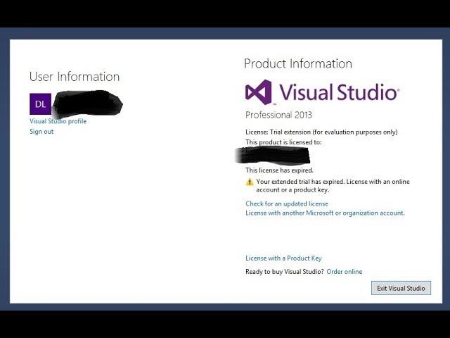 How To Activate | Microsoft Visual Studio Professional 2013 After Trial Goes End | + Activation Keys