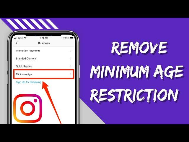 How to Remove Minimum Age Restriction on Instagram