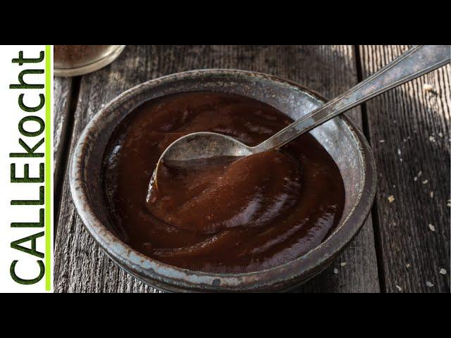 Beste BBQ Sauce "Whisky - Cola" selber machen - BBQ Rezept und Video