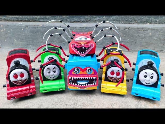 Upgrade RC Lightning McQueen Laba-laba, Monster Bus Tayo Oleng, Kereta Api Thomas and Friends