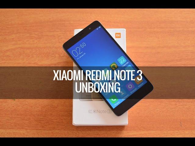 Xiaomi Redmi Note 3 Unboxing