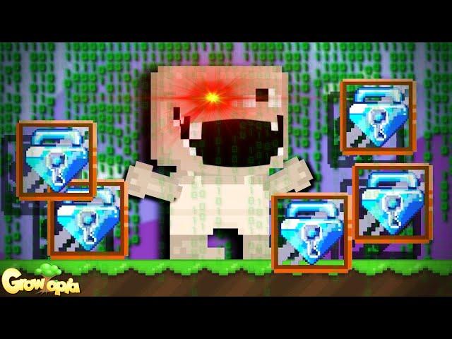 Noob with 500 DL Prank (HACK MODE?) || Growtopia