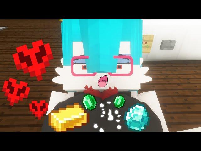 The girls bought me "Ellie Gardevoir blue" Minecraft - Jenny MOD