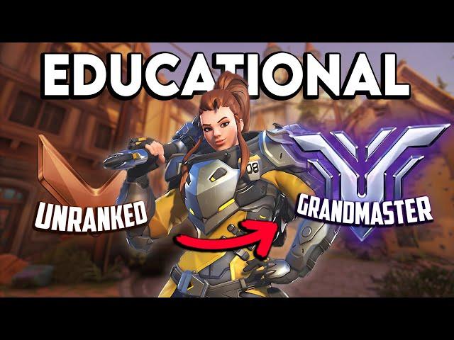 EDUCATIONAL Brig Unranked to GM (81% WINRATE) | (Brig ONLY GAMEPLAY) The movie | Overwatch 2