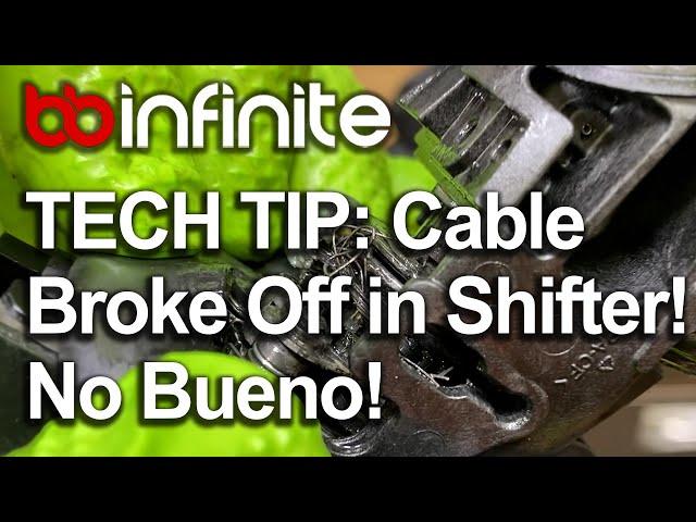 TECH TIP: Cable Broken Off Inside a Shimano Shifter Fix