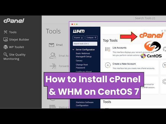 How to Install cPanel/WHM on CentOS 7