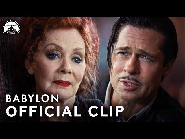 Babylon | "Why They Laughed?" Jean Smart's Monologue to Brad Pitt | Paramount Movies