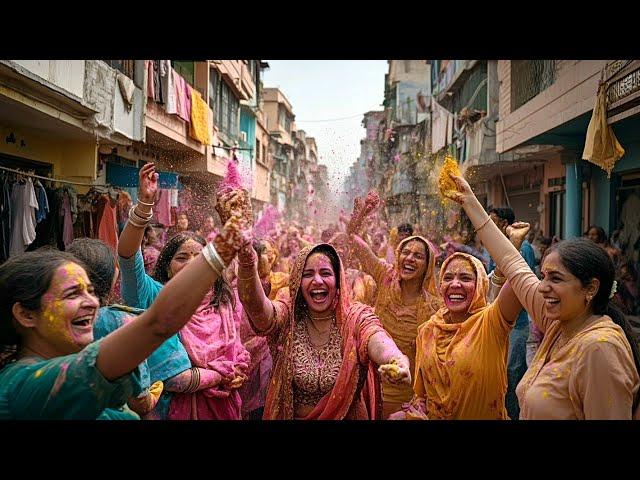  HOLI 2025 INDIA, FESTIVAL OF COLORS: INDIA'S MOST VIBRANT FESTIVAL, 4K HDR