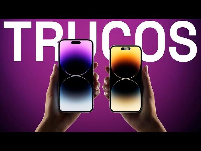 14 TRUCOS para usar tu iPhone nivel PRO