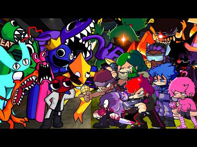 [Chapter 2] New 2D Rainbow Friends Vs Impostor V4 Human !!  (Chapter 2 New Yellow Cyan Join)